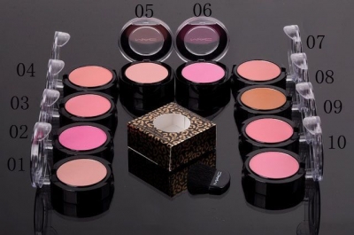 MAC Makeup Wholesale Shimmer Powder Blush With Brush And Leopard Kit Online